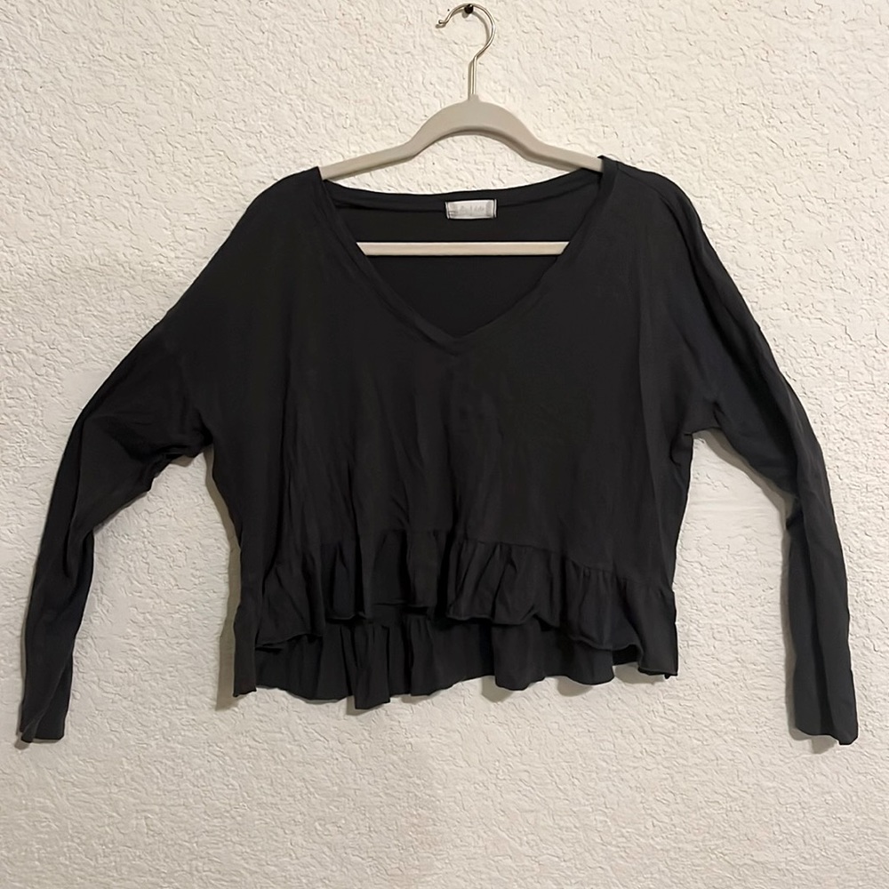Long sleeve altered state crop top